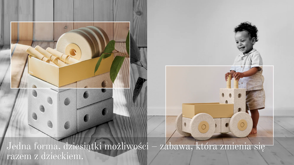 klocki modu dla dziecka